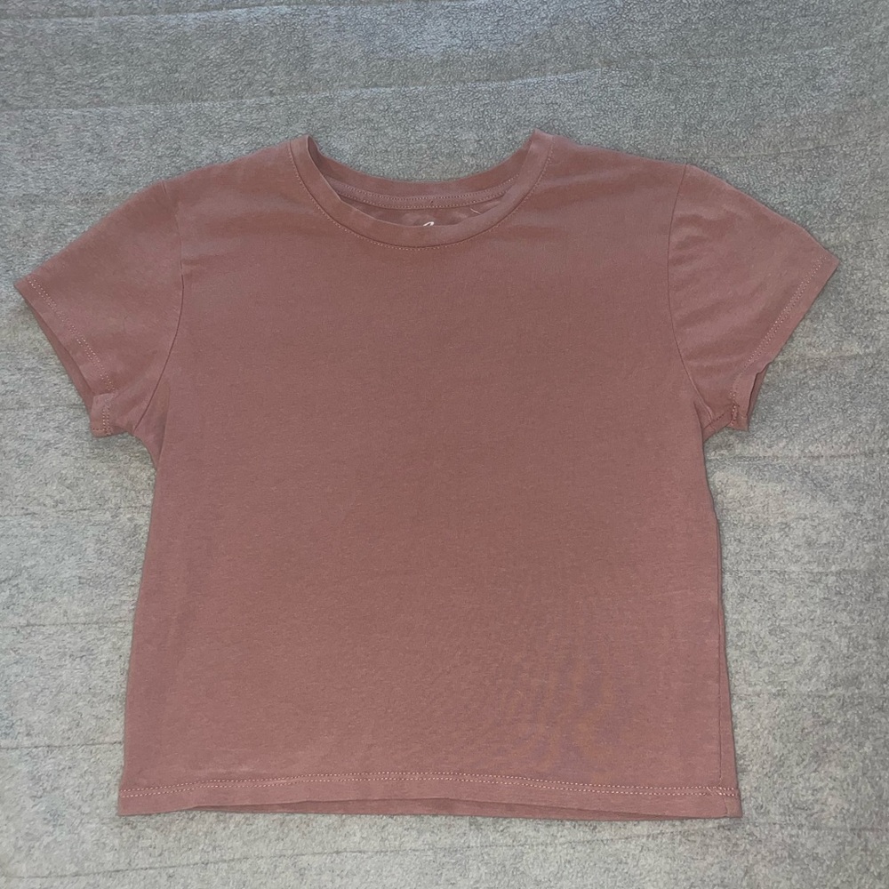 Splash Mauve Baby Tee